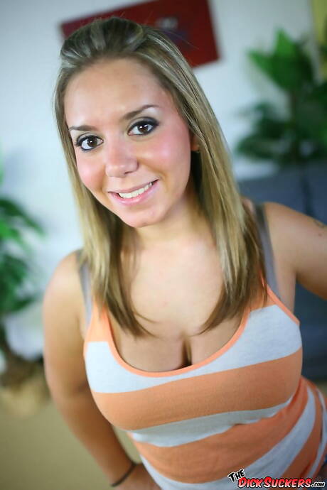 The Dick Suckers invite you to explore free photos featuring Allie Foster in blows on dick